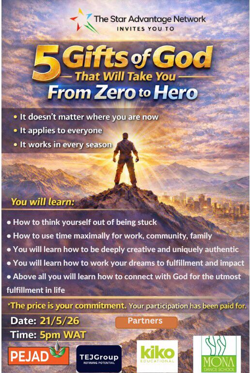 5 Gifts of God that will take you from zero to hero